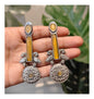 Beautiful Designer Stone Embedded Earrings